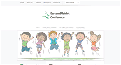 Desktop Screenshot of easterndistrict.org