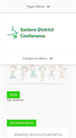 Mobile Screenshot of easterndistrict.org